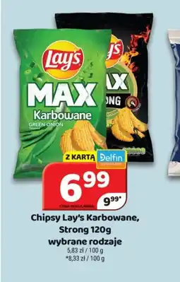 Delfin Chipsy Lay's Karbowane, Strong oferta