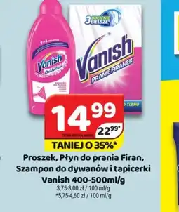 Delfin Proszek, Płyn do prania Firan, Szampon do dywanów i tapicerki Vanish oferta