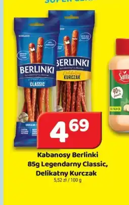Delfin Kabanosy Berlinki oferta