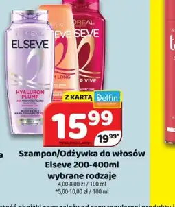 Delfin Szampon/Odżywka do włosów Elseve oferta