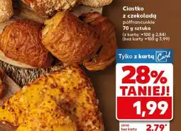 Kaufland Ciastko z czekoladą półfrancuskie 70 g sztuka oferta