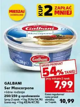 Kaufland GALBANI Ser Mascarpone różne rodzaje oferta