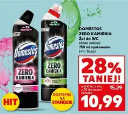 Kaufland DOMESTOS ZERO KAMIENIA Żel do WC oferta