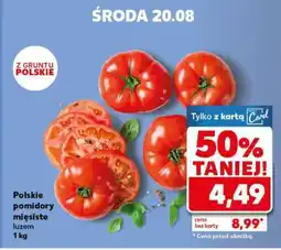 Kaufland Polskie pomidory mięsiste luzem 1 kg oferta