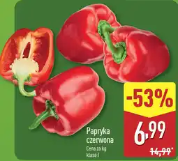 ALDI Papryka czerwona oferta