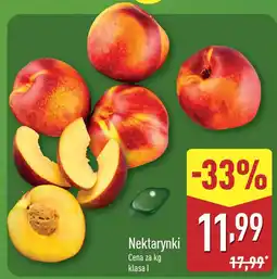 ALDI Nektarynki oferta
