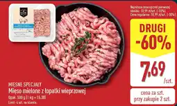 ALDI Mięso mielone z łopatki wieprzowej oferta