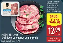 ALDI Karkówka wieprzowa w plastrach oferta