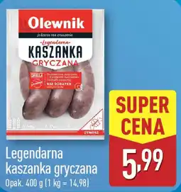 ALDI Legendarna kaszanka gryczana oferta
