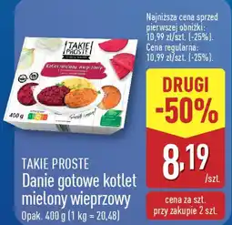 ALDI Danie gotowe kotlet mielony wieprzowy oferta