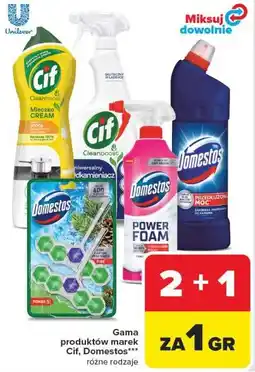 Carrefour Produkty Cif, Domestos oferta