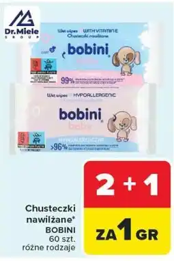 Carrefour Chusteczki nawilżane BOBINI oferta