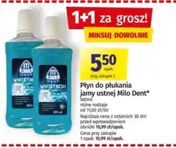Społem Płyn do płukania jamy ustnej Milo oferta