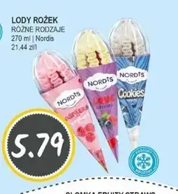 Słoneczko Lody Nordis oferta