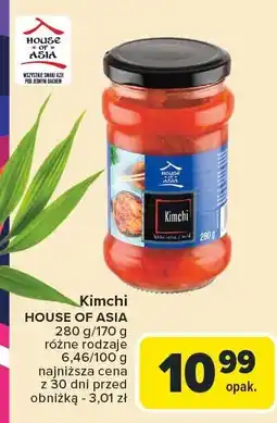 Carrefour Market Kimchi House of Asia 280g oferta
