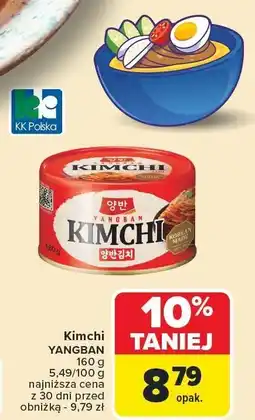 Carrefour Market Kimchi Yangban oferta