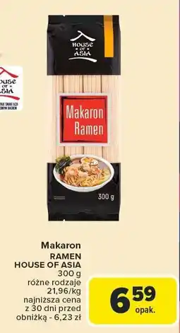 Carrefour Market Makaron ramen House of Asia oferta