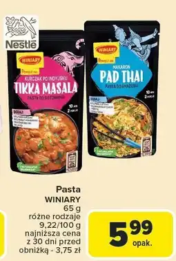 Carrefour Market Pasta Winiary oferta