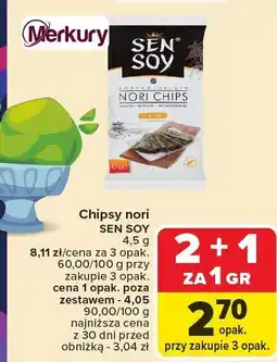 Carrefour Market Chipsy nori Sen Soy oferta