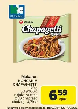 Carrefour Market Makaron Chapagetti Nongshim oferta