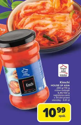 Carrefour Market Kimchi House of Asia oferta