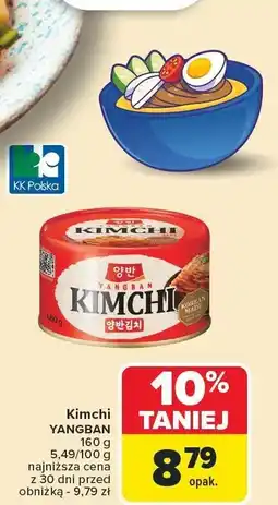 Carrefour Market Kimchi Yangban oferta