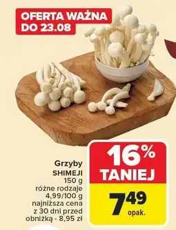 Carrefour Market Grzyby Shimeji Carrefour Market oferta