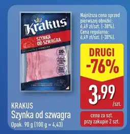 ALDI Szynka od szwagra Krakus oferta