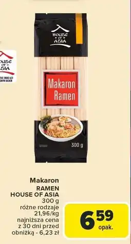 Carrefour Market Makaron Ramen House of Asia oferta