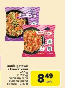 Carrefour Market Danie gotowe z krewetkami Carrefour Market oferta