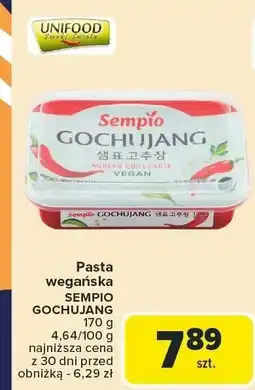 Carrefour Market Pasta wegańska Sempio Gochujang oferta