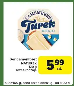 Carrefour Express Ser camembert Turek naturalny oferta