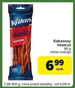 Carrefour Express Kabanosy Krakus oferta
