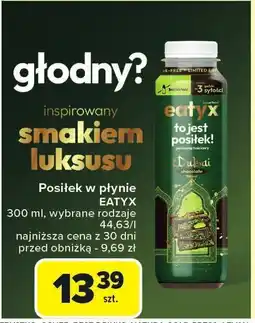 Carrefour Market Posiłek w płynie EATYX wybrane rodzaje oferta