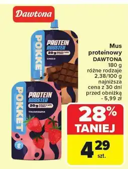 Carrefour Market Mus proteinowy Dawtona oferta