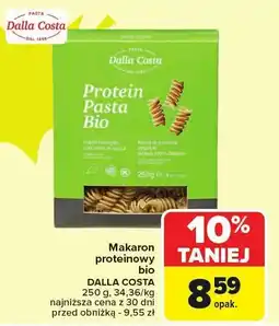 Carrefour Market Makaron proteinowy bio DALLA COSTA oferta