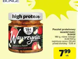 Carrefour Market Pasztet proteinowy Wawrzyniec Wawrzyniec Bunge oferta