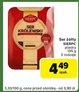Carrefour Express Ser żółty Sierpc oferta