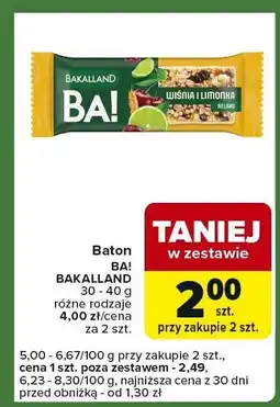 Carrefour Express Baton BA! Bakalland oferta