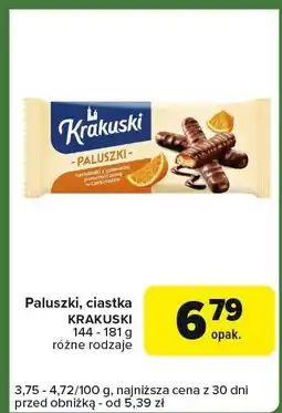 Carrefour Express Ciastka Paluszki Krakuski oferta