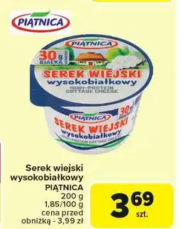 Carrefour Market Serek wiejski wysokobiałkowy Piątnica oferta