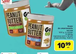 Carrefour Market Krem do smarowania orzechowy GO ON Smooth/Crunchy oferta