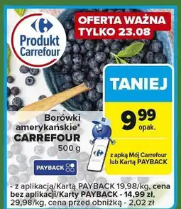 Carrefour Express Borówki amerykańskie Carrefour oferta
