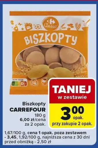 Carrefour Express Biszkopty Carrefour oferta