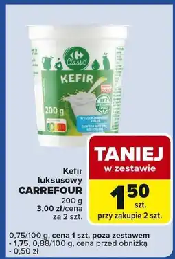 Carrefour Express Kefir luksusowy Carrefour oferta