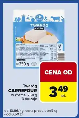 Carrefour Express Twaróg w kostce Carrefour oferta