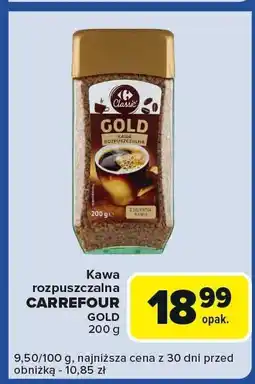 Carrefour Express Kawa rozpuszczalna Carrefour Gold oferta