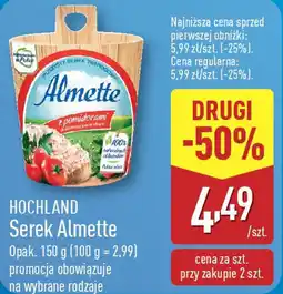 ALDI Serek Almette oferta