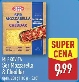 ALDI Ser Mozzarella & Cheddar oferta