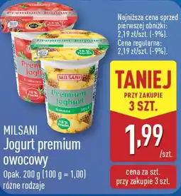 ALDI Jogurt premium owocowy oferta